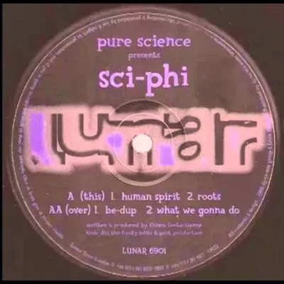 Pure Science Presents Sci-Phi - Be-Dup [Lunar Tunes, 1998] - Sample art work