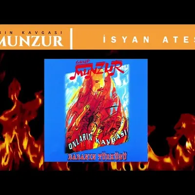 Grup Munzur - İsyan Ateşi - [Official Music Video © 1993 Ses Plak] - Sample art work