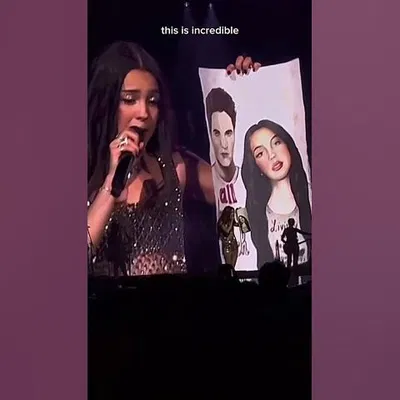 when Olivia Rodrigo FORGOT she has a BOYFRIEND on stage #shorts - Sample art work