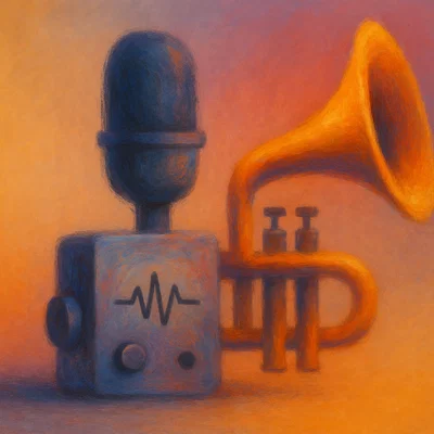 example echo'y vocals - Sound art work