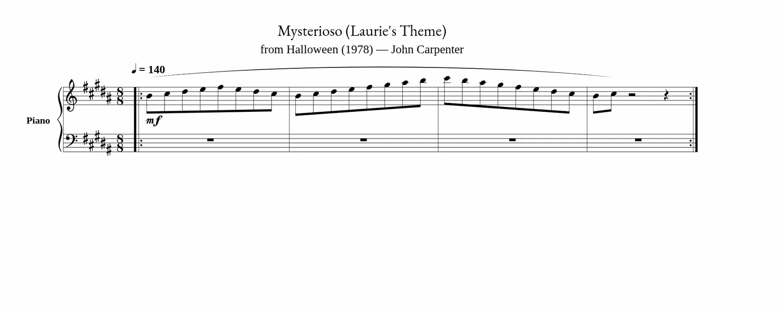 halloween 1978 lauries theme