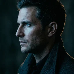 Demo Portrait - Man Dramatic Lighting