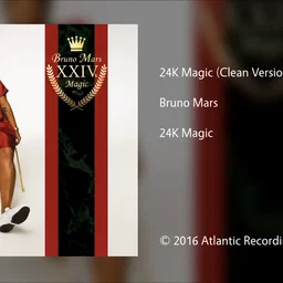 Bruno Mars  24k Magic clean
