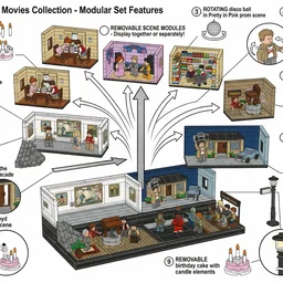 the blockbusters movies 80S AND 90S SET DIRAMA