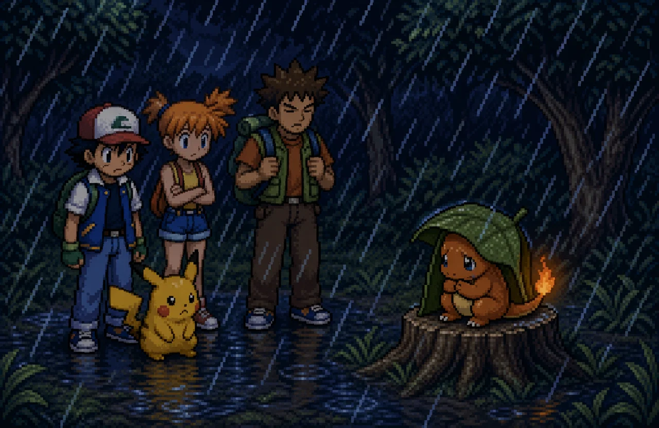 S01E11: Charmander - The Stray Pokemon 
