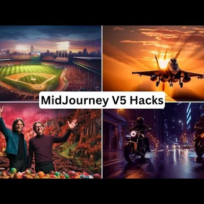Testing MidJourney Hacks From Twitter - Sound art work